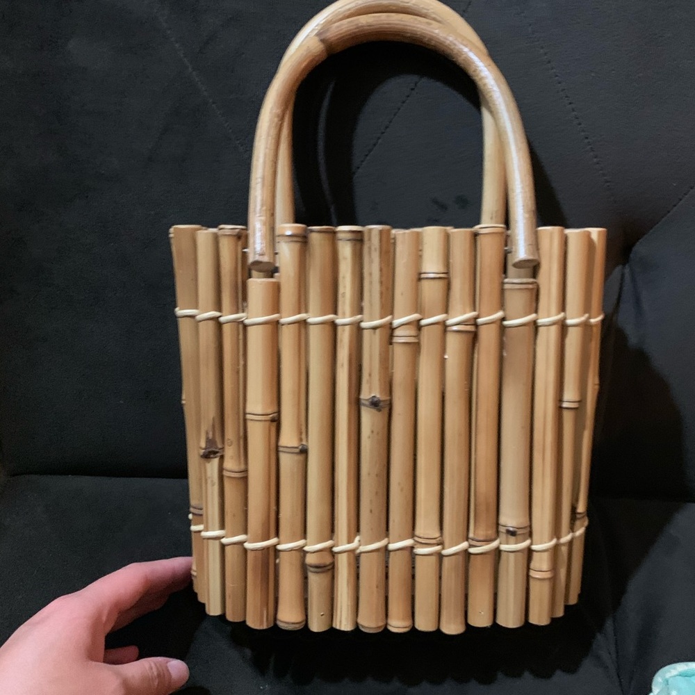Glorinha Paranagua Bamboo Purse